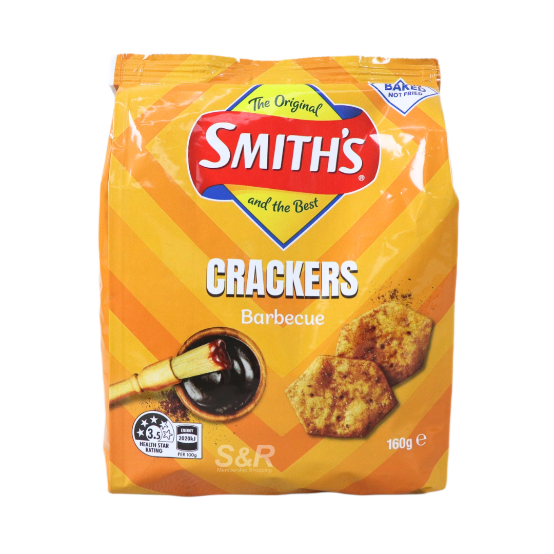 Smith's Barbecue Crackers 160g